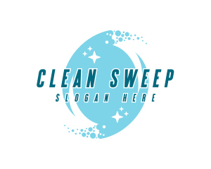 Cleaning Water Splash logo design