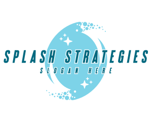 Cleaning Water Splash logo