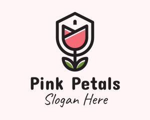 House Rose Gardening logo design