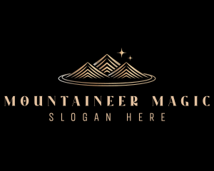 Premium Mountain Peak logo design