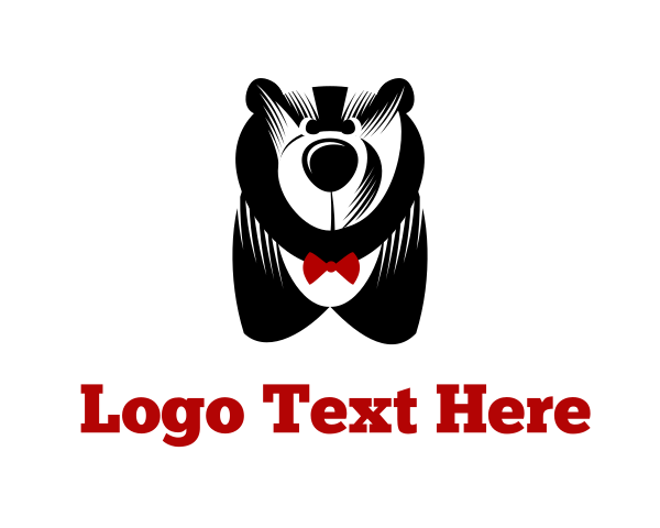 Red Tie logo example 2