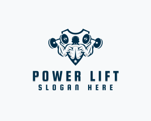 Muscle Weightlifting Workout logo
