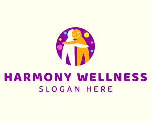 Colorful People Hug logo