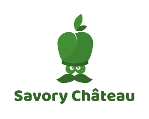 Apple Chef Hat logo design