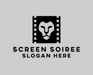 Lion Film Production logo design