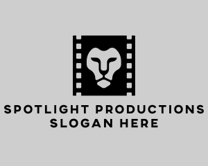 Lion Film Production logo design