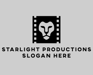 Lion Film Production logo design