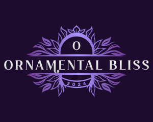 Floral Elegant Ornament logo