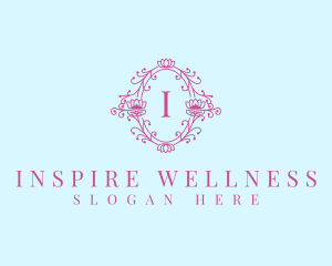 Lotus Flower Wellness logo design