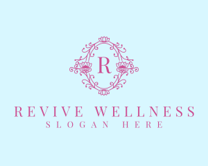 Lotus Flower Wellness logo design