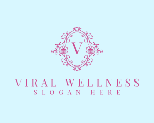 Lotus Flower Wellness logo design