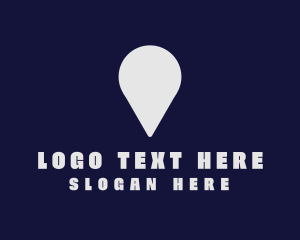 Location Pin Travel logo