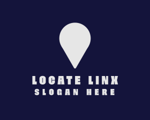 Location Pin Travel logo