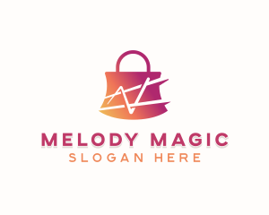 Online Shopping Bag Logo