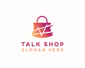 Online Shopping Bag logo design