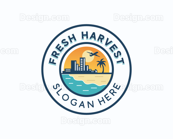 Tourism Vacation Getaway Logo