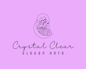 Luxury Crystal Jewelry logo design