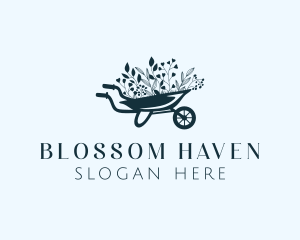 Wheelbarrow Flower Garden logo