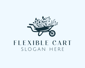 Wheelbarrow Flower Garden logo