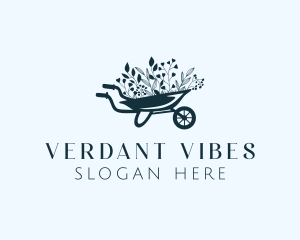 Wheelbarrow Flower Garden logo