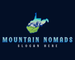 West Virginia Mountain logo design