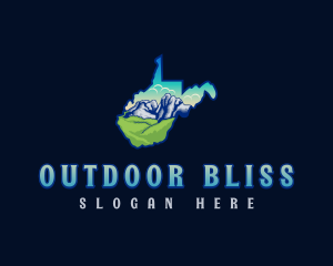 West Virginia Mountain logo design