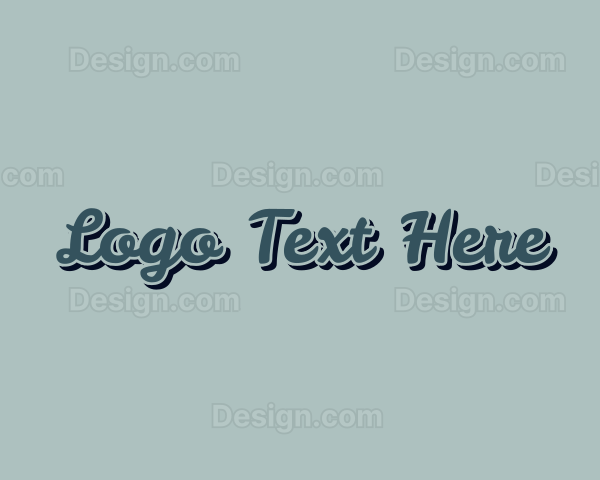 Retro Lifestyle Fashion Logo