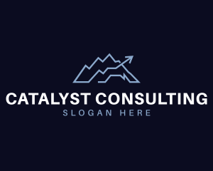 Mountain Business Arrow Statistics logo