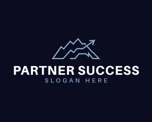 Mountain Business Arrow Statistics logo