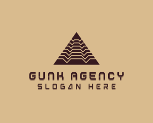 Pyramid Firm Agency logo design