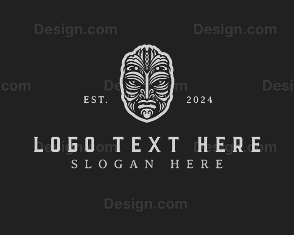 Ethnic Tribal Mask Logo