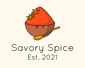 Spicy Powder Bowl logo design