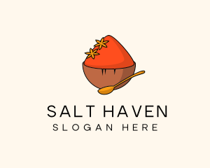 Indian Spices Bowl logo design