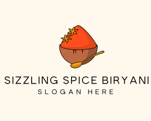 Indian Spices Bowl logo design