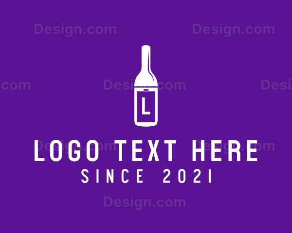 Mobile Wine Liquor Logo