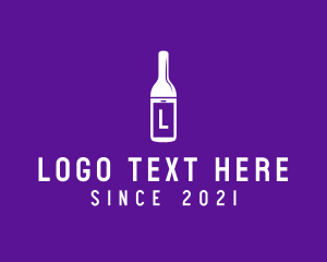 Mobile - Mobile Wine Liquor logo design