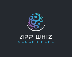 Digital Tech Sphere logo design