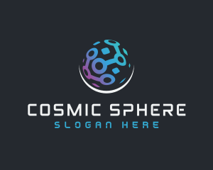 Digital Tech Sphere logo design