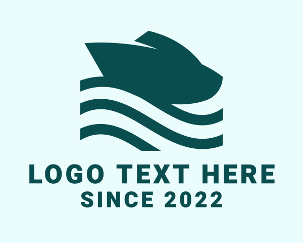 Motorboat logo example 1