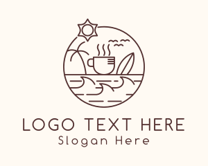 Summer Beach Coffee logo