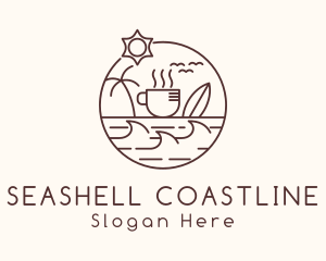 Summer Beach Coffee logo