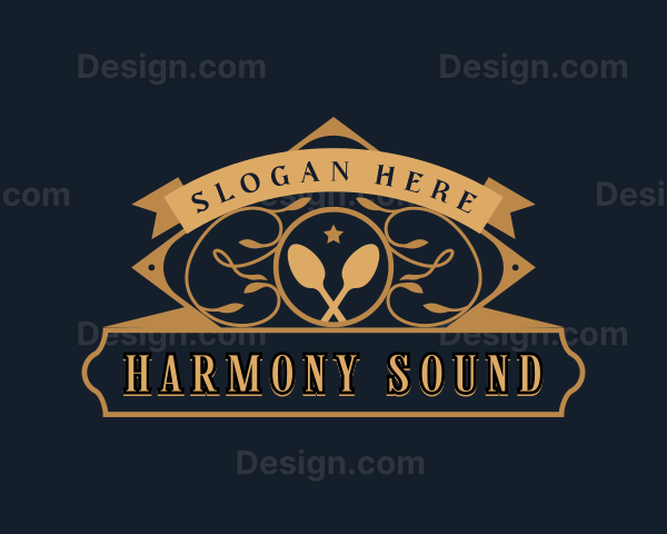 Luxury Restaurant Cuisine Logo