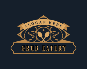  Luxury Restaurant Cuisine logo design