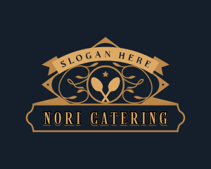  Luxury Restaurant Cuisine logo design