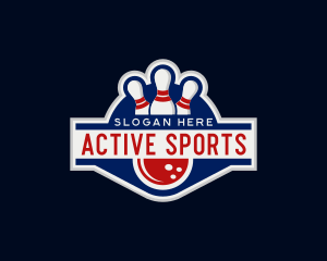 Sports Bowling Tournament logo