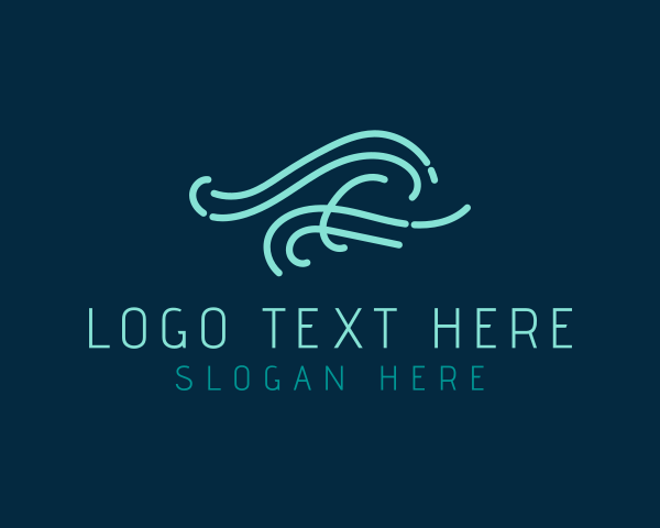 Remote Work logo example 3