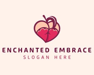 Sexy Lingerie Peach logo design