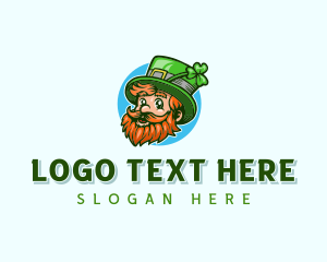 Irish Folklore Leprechaun logo