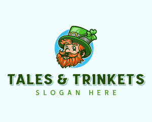 Irish Folklore Leprechaun logo