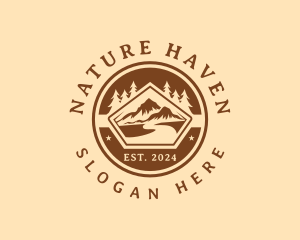 Nature Outdoor Travel logo design